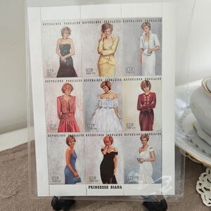Princess Diana "Royal Gowns" Stamp Collection 1997